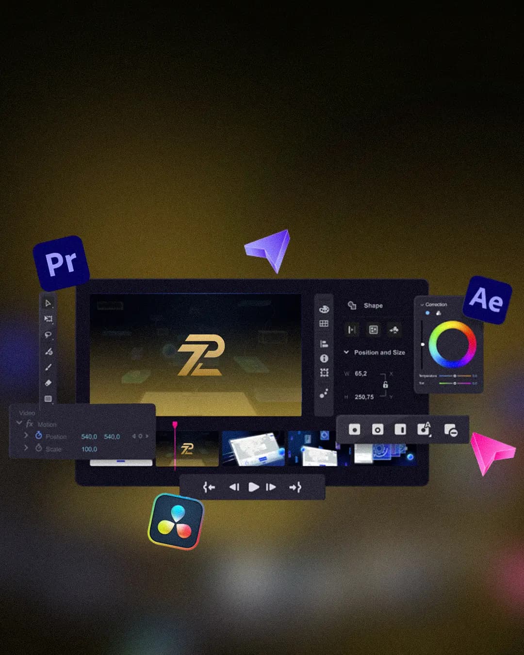 Motion Graphics featured work by Ziron Media