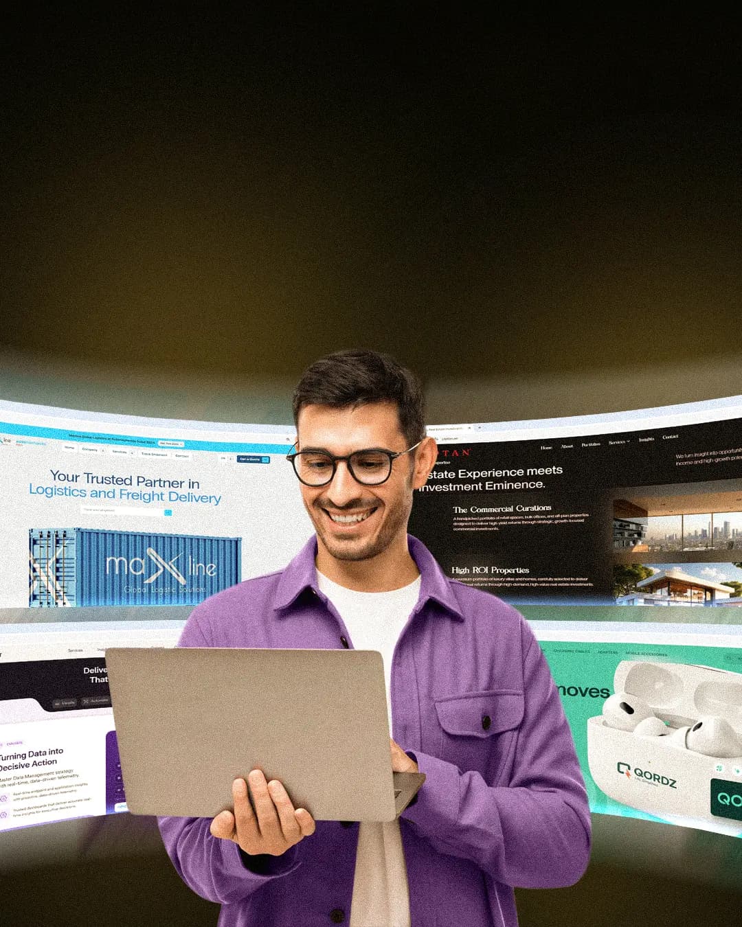 Website UI/UX Design featured work by Ziron Media