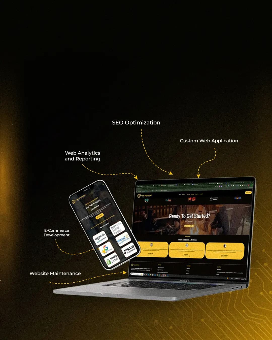 Web Development featured work by Ziron Media